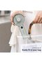 KALAMAN Handheld Fan [1-100 Speed], 3600mAh Portable Rechargeable Fan with LED Display, Powerful Motor, Summer Essentials for Travel, Beach, Vacation, Makeup, Concerts, Cruise (Ice Green) - 7