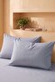 Gray 100% Cotton 2-Piece Pillowcase Set 50X70 cm - 2