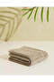 Grey Textured Cotton Hand Towel