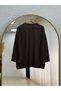 Belkıs Skirt and Sleeve Cuff Tunic-Mf1935 Brown - 7