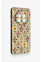 Realme 12 4g Compatible Tile Tulip Patterned Silicone Case - 3