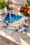 Glass Cutting Board with Sea Theme - Glass Cutting Board |   30cm X 40cm