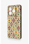 General Mobile Era 50 Compatible Tile Tulip Patterned Silicone Case - 4