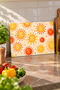 Glass Cutting Board Kawaii Sun Themed - Glass Cutting Board |   30cm X 40cm - 2
