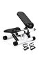 Multi Stepper Home Walking Exercise Machine with Dual Shock Absorbers, Resistance Band and Digital Display - 8