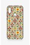 Huawei Y6 2019 Compatible Tile Tulip Patterned Silicone Case - 2