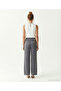 Wide Leg Regular Waist Pants - 5