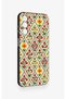 Samsung M14 Compatible Tile Tulip Patterned Silicone Case - 3