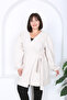 Women's Cotton Tie-Up Plus Size Cardigan - 2