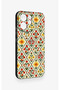 Oppo Reno 15F Compatible Tile Tulip Patterned Silicone Case - 3