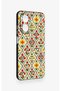 Redmi A5 Compatible Tile Tulip Patterned Silicone Case - 3