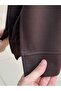 Belkıs Skirt and Sleeve Cuff Tunic-Mf1935 Brown - 6