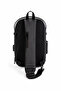 Conch Cross Chest Bag Waist Bag Cross Shoulder Bag Water Resistant Black Men's Shoulder Bag - 4