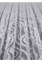 Wave Patterned Tulle Curtain |   Off-White |   1X3 Dense Pleat |   Does Not Want Ironing. |   Modern Living Room Curtain - 4