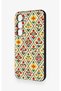 حافظة سيليكون متوافقة مع هاتف سامسونج S23 بنمط زهرة التوليب - 4