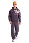 Graffiti Printed Hooded Sweatshirt - 5