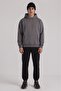 Oversize Kapüşonlu Sweatshirt - 4