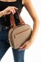 Women's Double Handle Zippered Hand, Shoulder and Crossbody Bag - 2