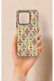 Reeder S71 Compatible Tile Tulip Patterned Silicone Case