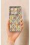Infinix Gt 20 Pro Compatible Tile Tulip Patterned Silicone Case