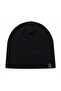 Unisex Siyah Düz Basic Çocuk Bere - 2