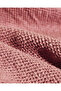 Purple Textured Cotton Hand Towel - 4