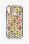 Huawei Y7 2019 Compatible Tile Tulip Patterned Silicone Case - 2