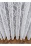 Wave Patterned Tulle Curtain |   Off-White |   1X3 Dense Pleat |   Does Not Want Ironing. |   Modern Living Room Curtain - 7