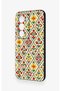 Redmi 15 5g Compatible Tile Tulip Patterned Silicone Case - 4