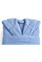 Children's Bathrobe Hooded Embroidered Cotton Soft Textured - 4