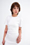 Gathered Side Mini Dress E1009 - 4