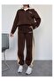 Double Color Hooded Tracksuit Set - 3