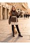 Girl's 4-Piece Plush Vest Skirt Set – Badi, Skirt, Vest and Gloves 0210-K