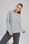 ECO GRİ MELANJ SWEATSHİRT - 4
