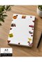 Cars Theme Children's Notebook - A5 Size - Tear-Off Notepad 50 Sheets - Notepad - Writing Pad
