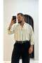Striped Modal Shirt - 3