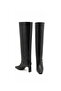 Genuine Leather Boots 053 Black (Black) - 6