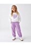 Girl's Heart Appliqued Tracksuit Set