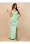 Rochie maxi, turcoaz