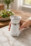Stylish and Practical Glass Tabletop Salt and Pepper Shaker Spice Container - 2
