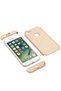 iPhone 6 Compatible Case Bottom-Top Snap-On 3 Piece Ays Cover - Red - T1486 - 3