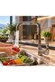 Delta Chrome Corner Spout Kitchen Faucet – Stylish Design, Single Handle Modern Sink Faucet - 4