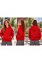 Girls' Hooded Oversized Kangaroo Pocket Sweatshirt - 2