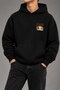 Men's Premium Oversize Hoodie 3 Thread Quality Fabric Thick Hooded Sweatshirt Hy75