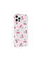 حافظة متوافقة مع هاتف iPhone 12 مع غطاء مشبك منقوش لحماية الكاميرا - Hearted Cherry - T42037 - 2