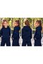 Girls' Hooded Oversized Kangaroo Pocket Sweatshirt - 2
