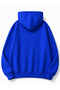 Hearts Printed Oversize Sweatshirt with Kangaroo Pocket - 2