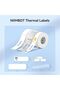 شريط طابعة الملصقات لطابعات D110/D11/D101، حزمة من 3 رولات متعددة الأحجام |   15 × 50 ملم أبيض - 3