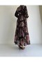 Fuchsia Ethnic Pattern Dress - 3