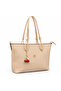 Women's Shoulder Bag Crossbody Strap Premium Soft Textured Raven Large Volume 4 Compartments 40X27X10 cm - 2